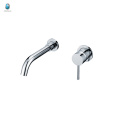 KI-16 hochwertige Bad-Design billige Bad Messing-Mixer in Wand-Einhebel-Dusche Wasserhahn Set